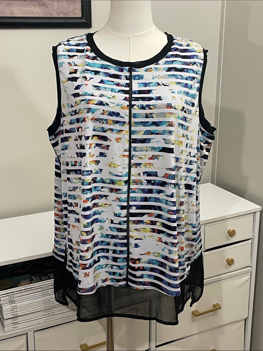 Worthington Hi-Low Blouse (1X)